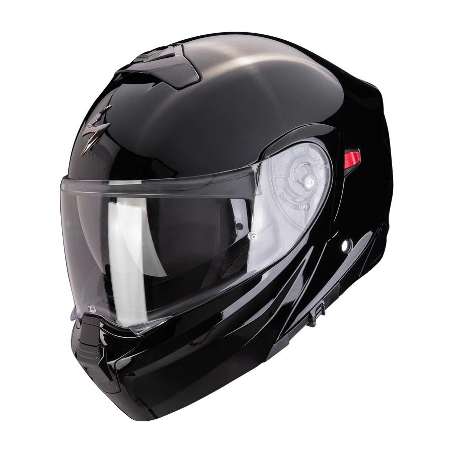 CASCO SCORPION MODULABLE EXO 930 EVO SOLID NEGRO