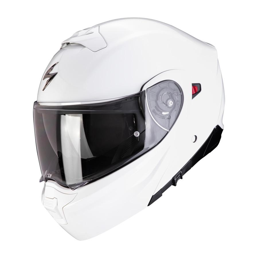 CASCO SCORPION MODULABLE EXO 930 EVO SOLID BLANCO