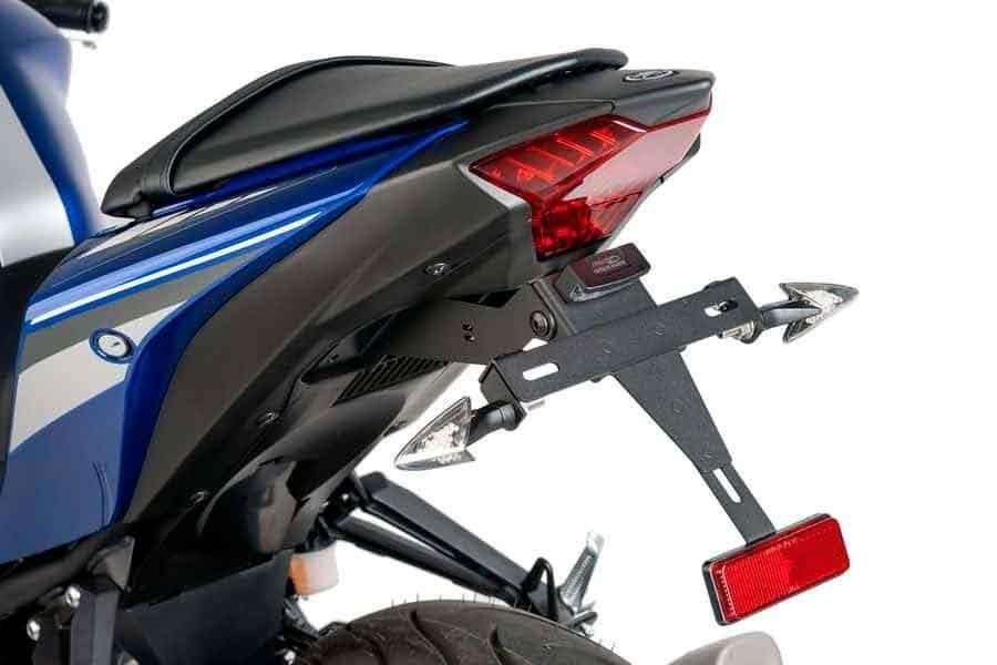 PORTAMATRICULAS PUIG YAMAHA YZF-R3 15-18 / MT-03 16-18' 7799N