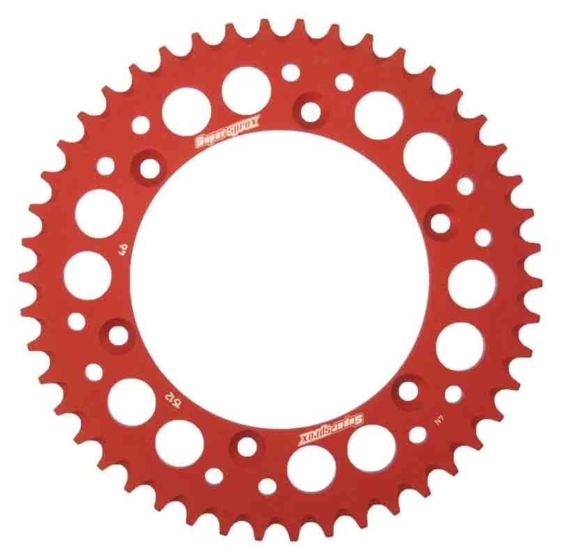 PLATO CORONA SUPERSPROX ALUMINIO ROJA 46 D