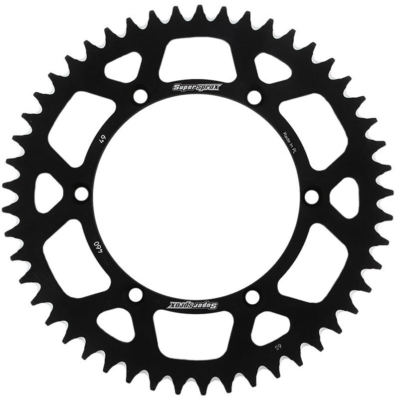 PLATO CORONA SUPERSPROX ALUMINIO KAWASAKI 520 X 49