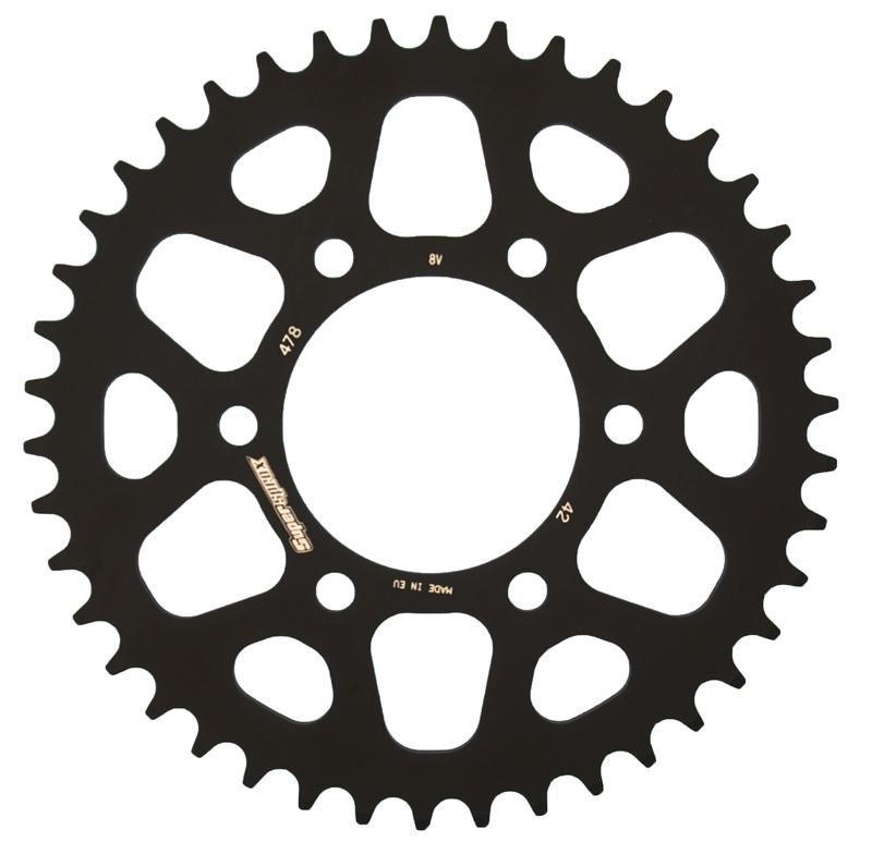 PLATO CORONA SUPERSPROX ALUMINIO KAWASAKI 520 X 42