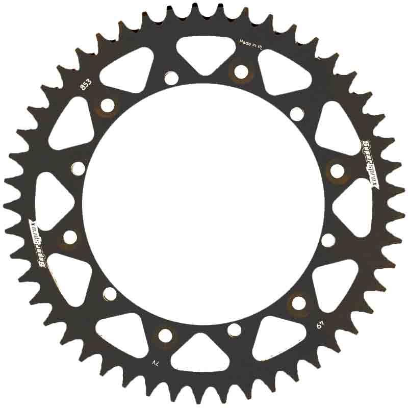 PLATO CORONA SUPERSPROX ALUMINIO YAMAHA 520 X 49