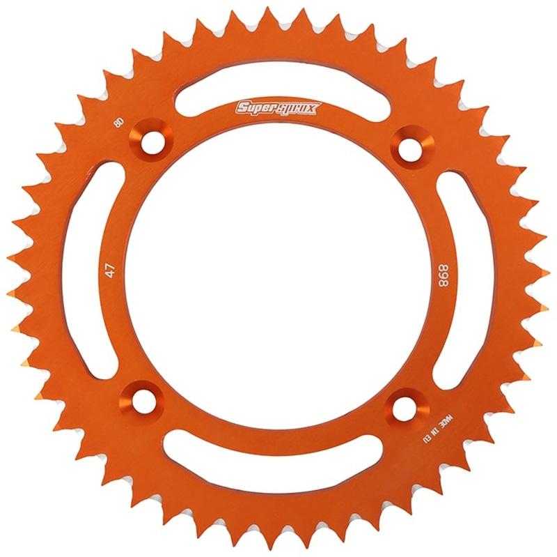 PLATO CORONA SUPERSPROX ALUMINIO NARANJA 47 D