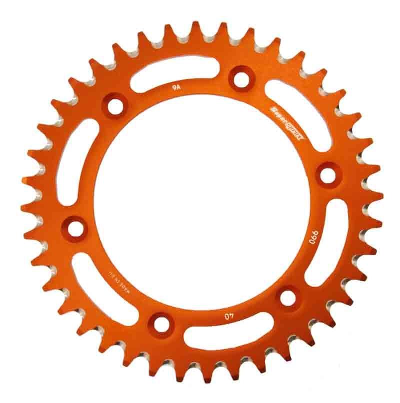 PLATO CORONA SUPERSPROX ALUMINIO NARANJA 40 D
