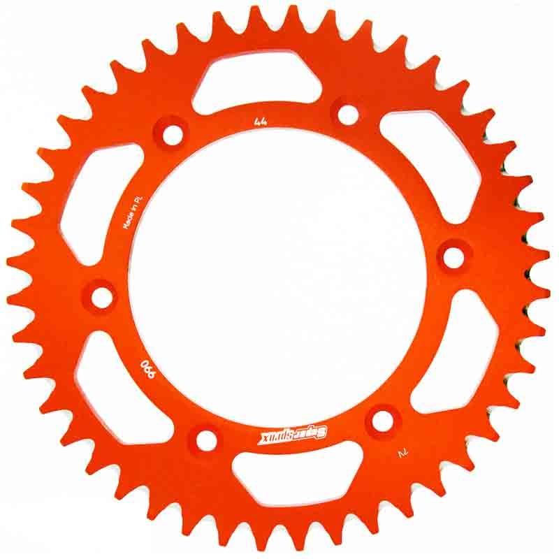 PLATO CORONA SUPERSPROX ALUMINIO NARANJA 44 D