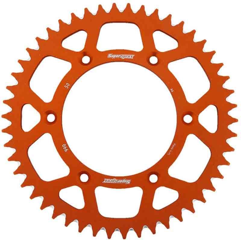 PLATO CORONA SUPERSPROX ALUMINIO NARANJA 50 D
