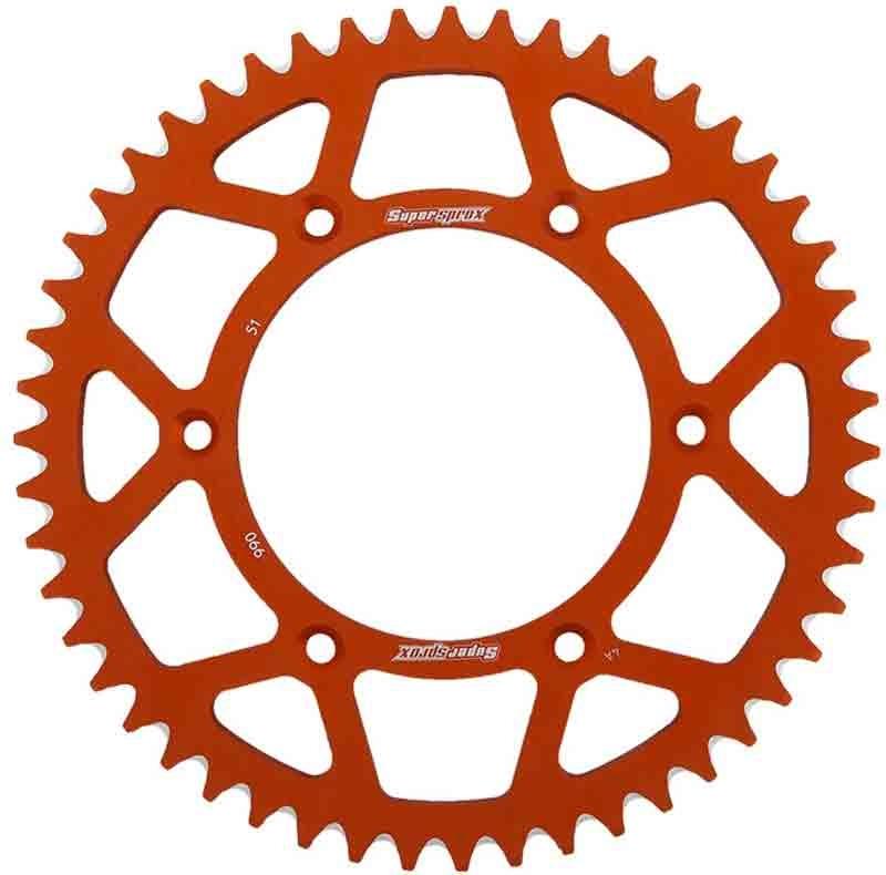PLATO CORONA SUPERSPROX ALUMINIO NARANJA 51 D
