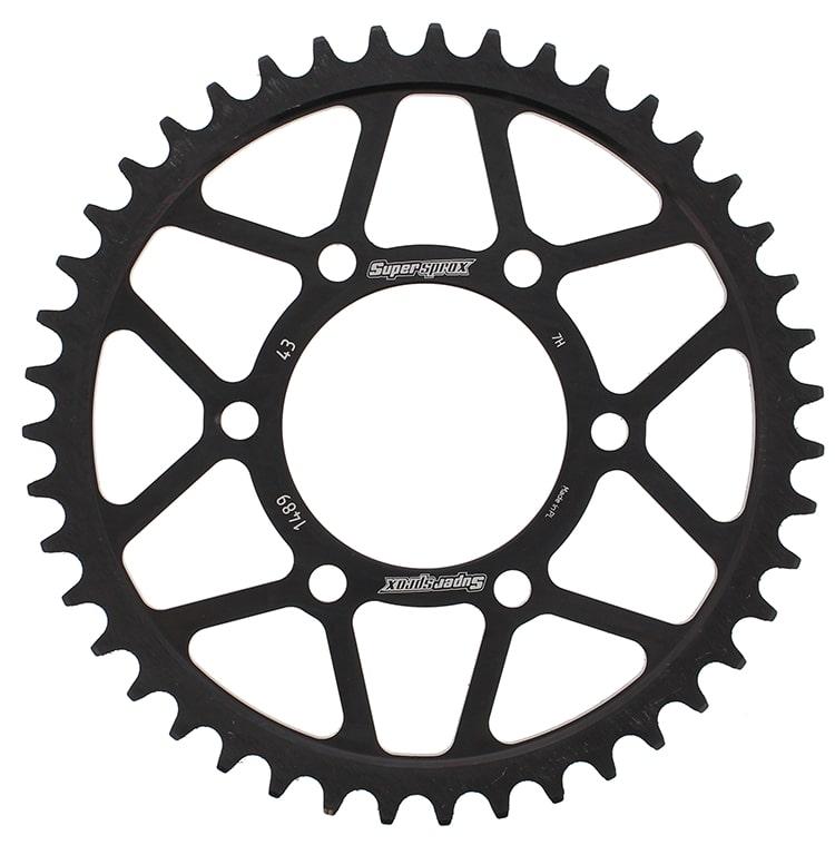PLATO CORONA SUPERSPROX ACERO KAWASAKI 525 X 44