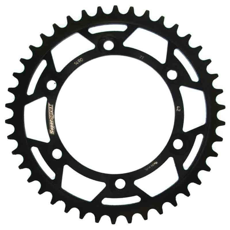 PLATO CORONA SUPERSPROX ACERO KAWASAKI 520 X 42