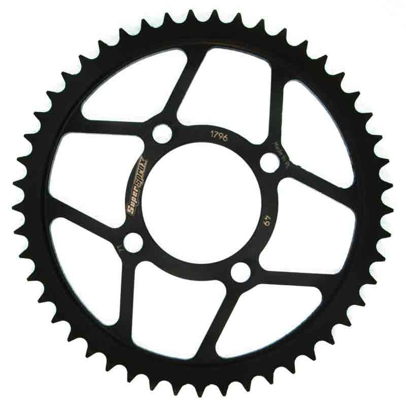 PLATO CORONA SUPERSPROX ACERO SUZUKI 428 X 49