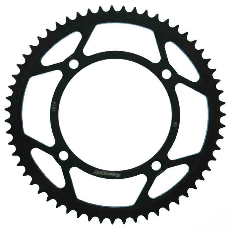 PLATO CORONA SUPERSPROX ACERO YAMAHA 428 X 59