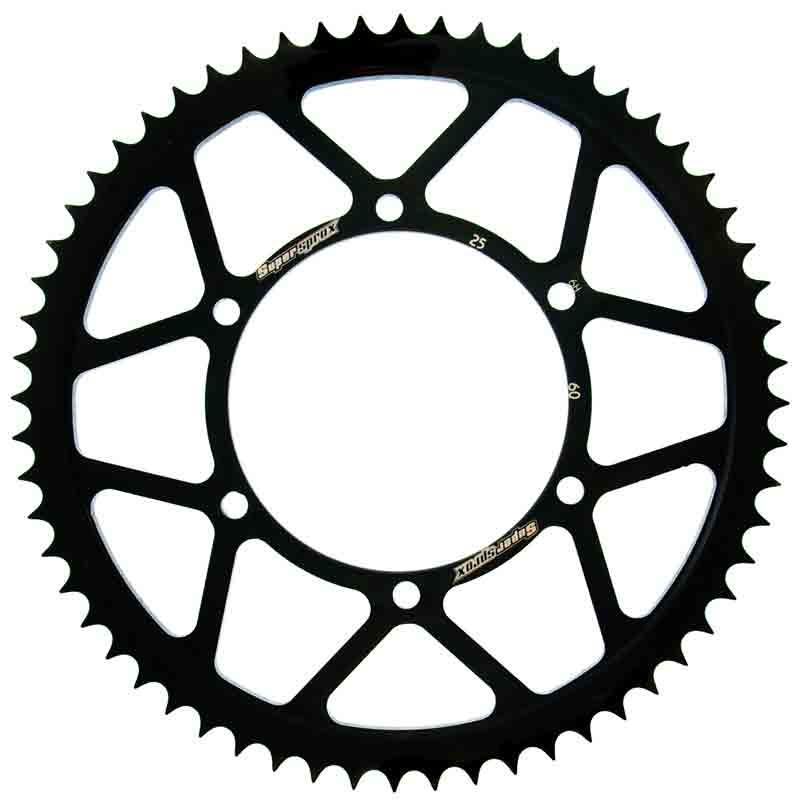 PLATO CORONA SUPERSPROX ACERO APRILIA 428 X 60