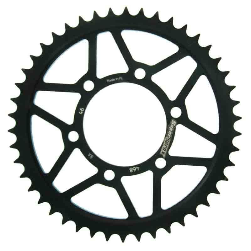 PLATO CORONA SUPERSPROX ACERO KAWASAKI 428 X 46