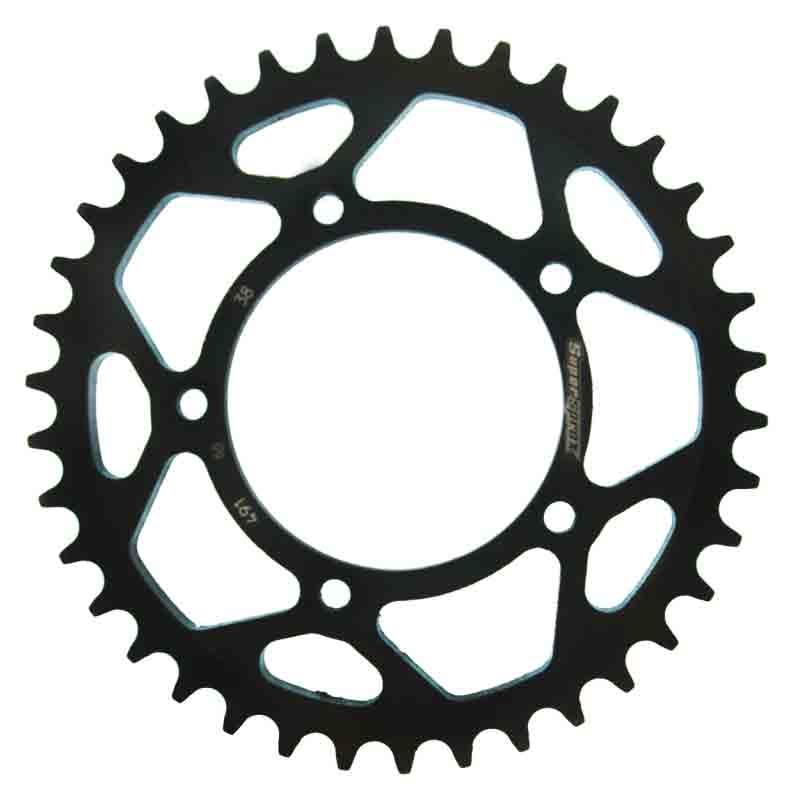 PLATO CORONA SUPERSPROX ACERO DUCATI 520 X 38