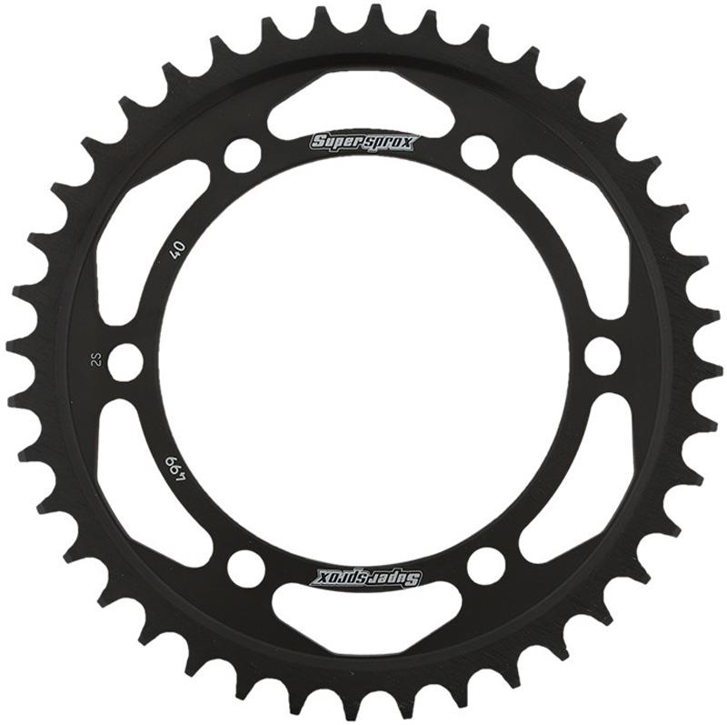 PLATO CORONA SUPERSPROX ACERO KAWASAKI - SUZUKI 530 X 40