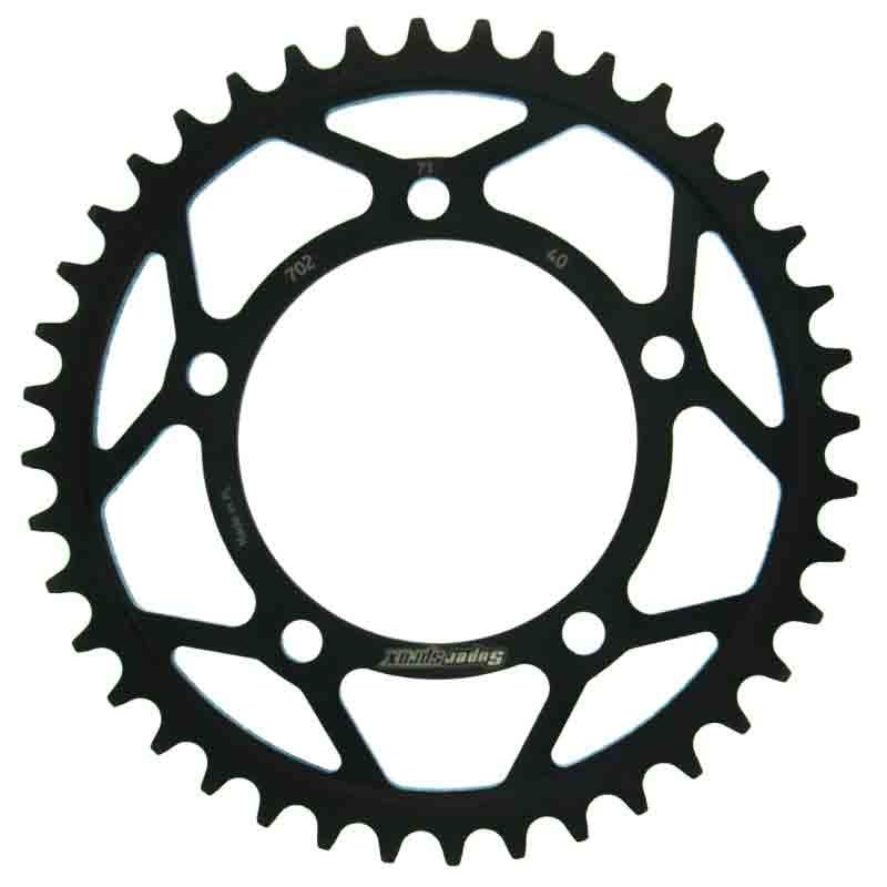 PLATO CORONA SUPERSPROX ACERO APRILIA 525 X 40