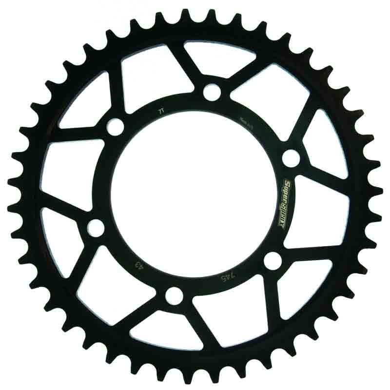PLATO CORONA SUPERSPROX ACERO DUCATI 525 X 43