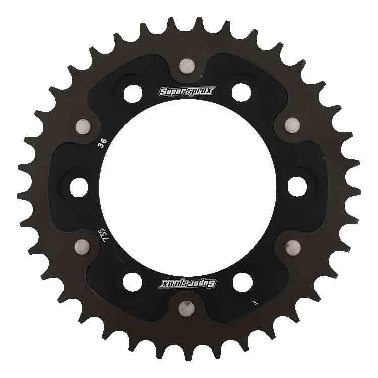 PLATO CORONA SUPERSPROX STEALTH NEGRA DUCATI 520 X 36