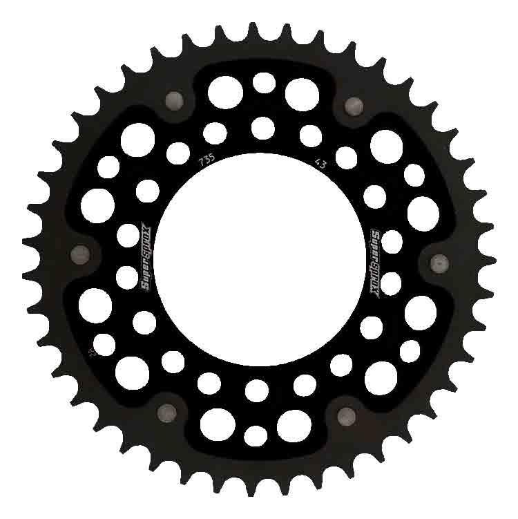 PLATO CORONA SUPERSPROX STEALTH NEGRA DUCATI 520 X 43