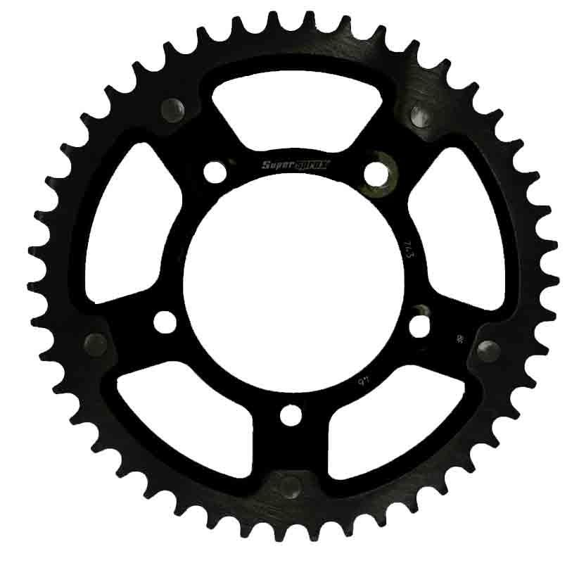 PLATO CORONA SUPERSPROX STEALTH NEGRA DUCATI 520 X 46