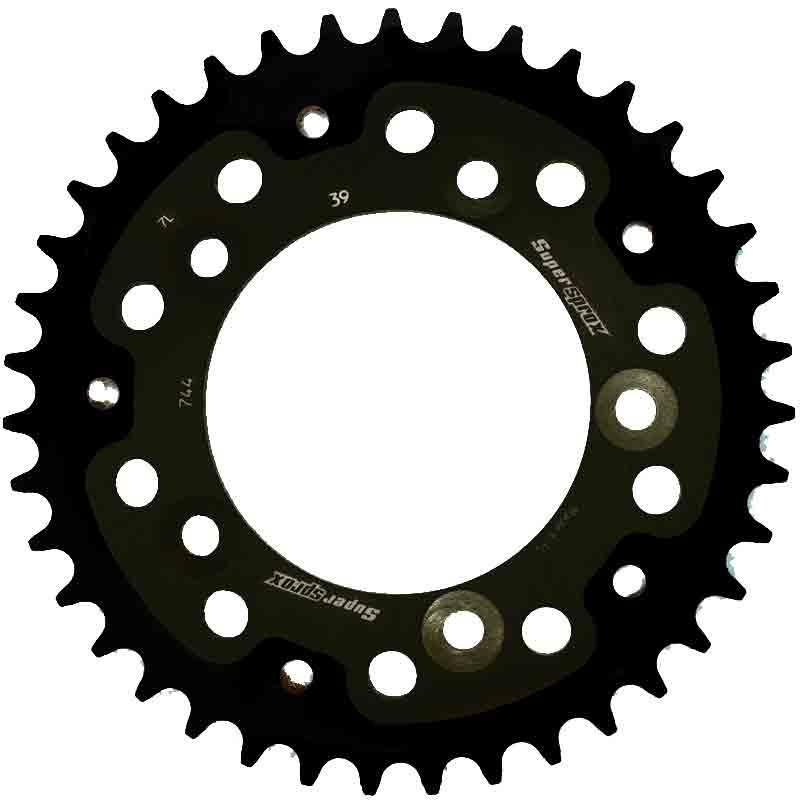 PLATO CORONA SUPERSPROX STEALTH NEGRA DUCATI 525 X 39