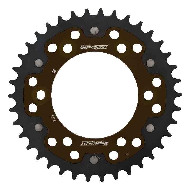 PLATO CORONA SUPERSPROX STEALTH NEGRA DUCATI 525 X 38