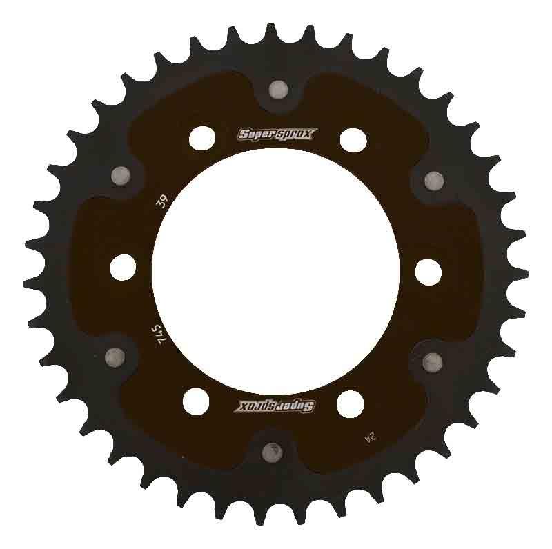 PLATO CORONA SUPERSPROX STEALTH NEGRA DUCATI 525 X 39