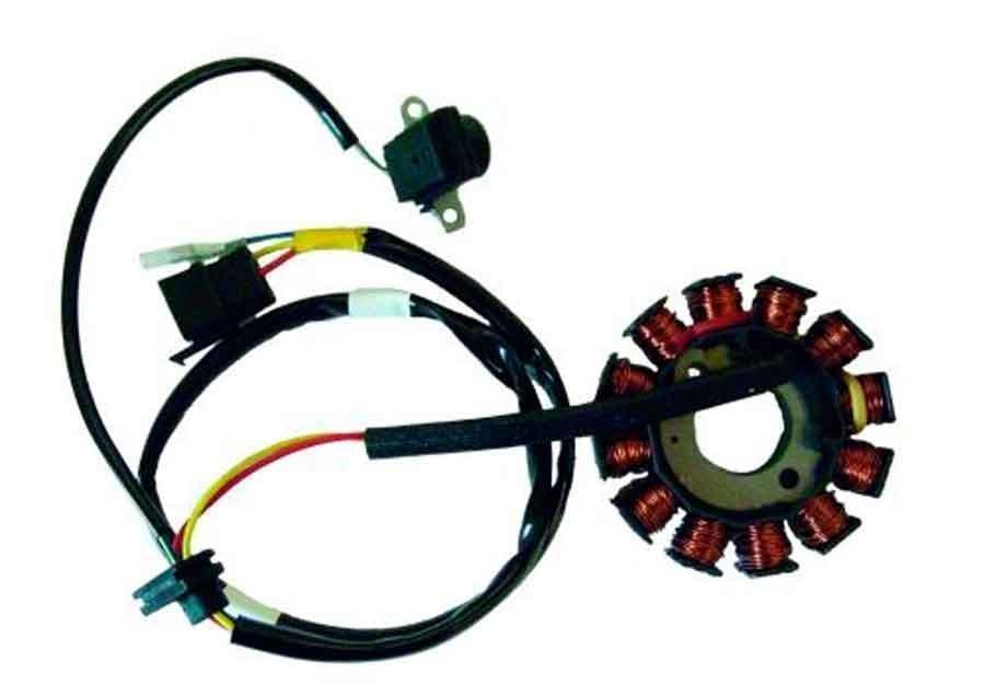 STATOR SGR 12 POLOS (MOTOR KYMCO 125/200 4T CARBURADOR - AIRE)   SGR  04163053