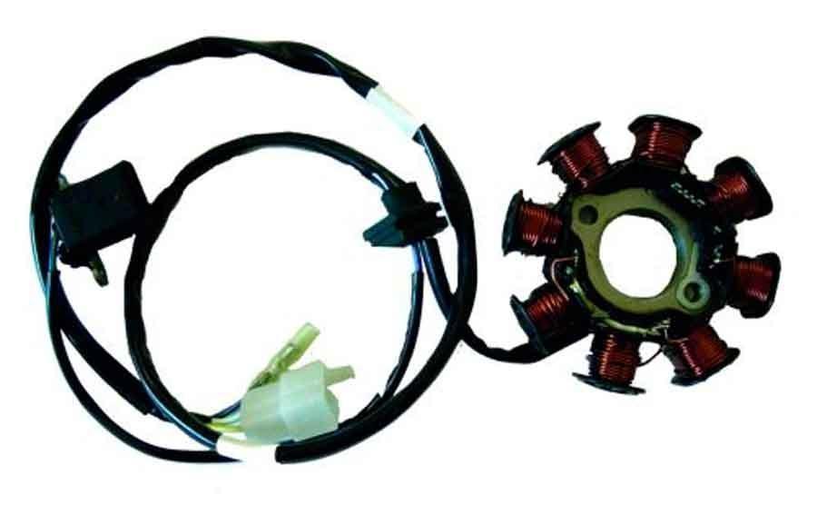 STATOR SGR 8 POLOS (MOTOR KYMCO 125/150 4T - AIRE)   SGR  04163064