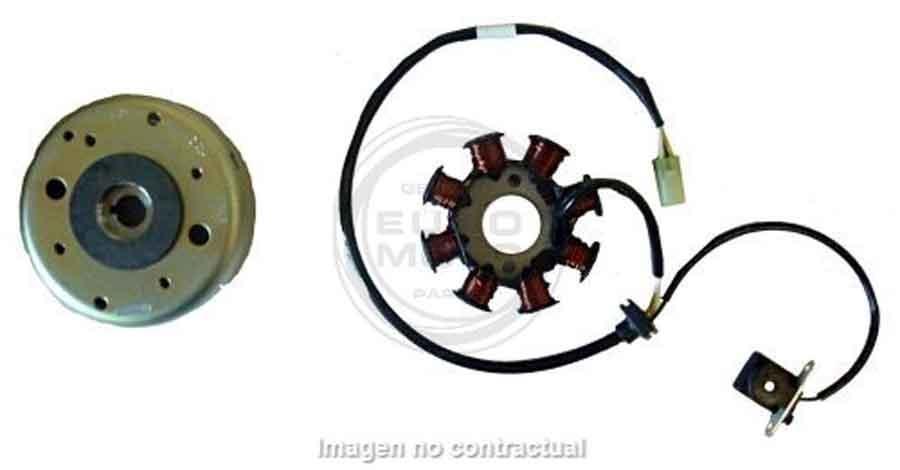 VOLANTE MAGNETICO SGR 8 POLOS 12V (MOTOR KYMCO 125/150 4T AIRE)   SGR  04163563