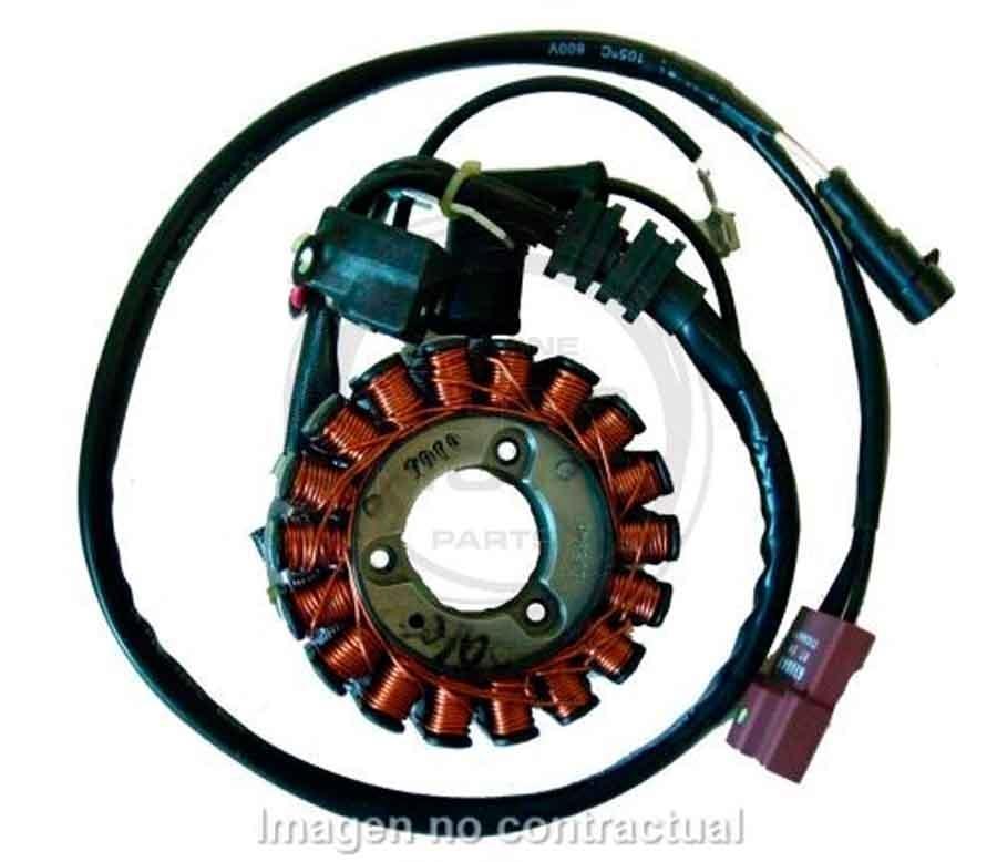 STATOR KOKUSAN TRIFASE 18 POLOS 12V 350W (MOTOR PIAGGIO QUASAR 250 4T INYECCI?N)     04168003