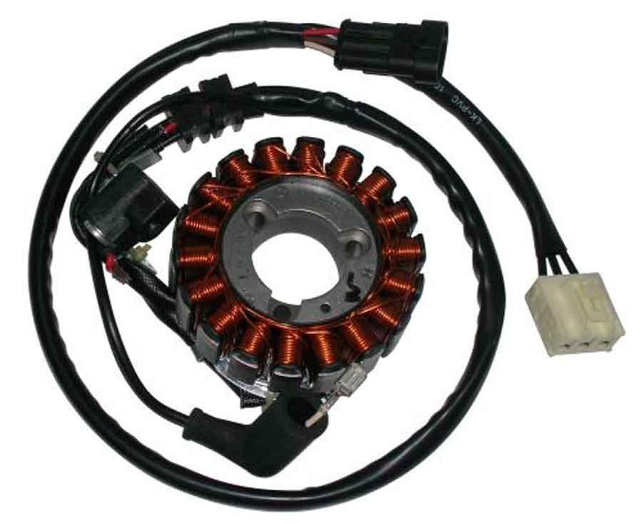 STATOR KOKUSAN TRIFASE 18 POLOS 12V 350W (MOTOR PIAGGIO    04168005