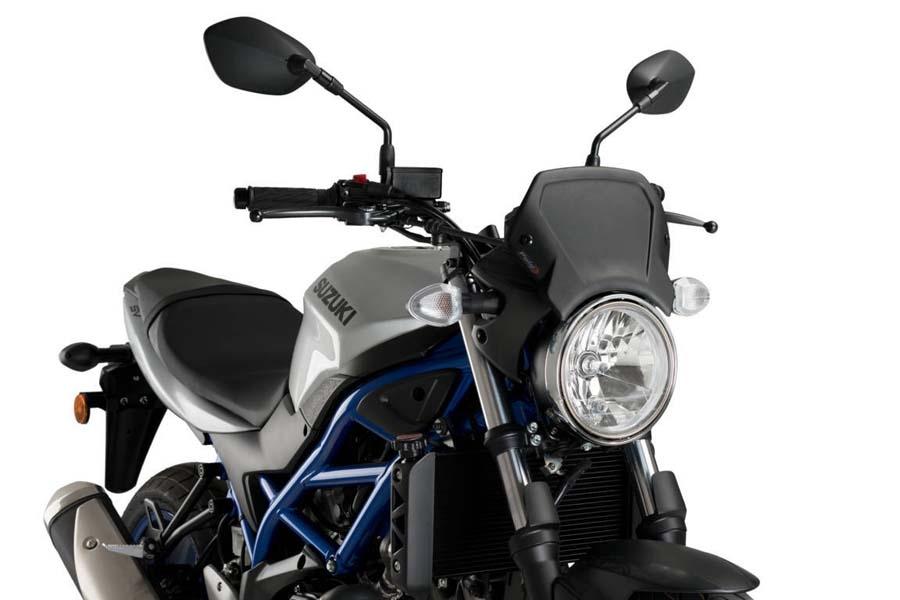 PLACA FRONTAL ALU MODELOS UNIVERSAL HORQUILLA /NEG