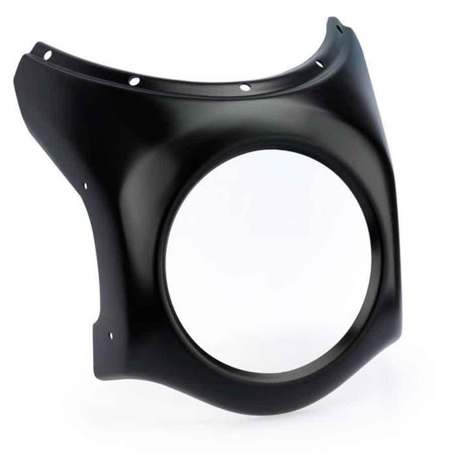 CARCASA ABS SEMICARENADO FARO REDONDO DIAM.195MM