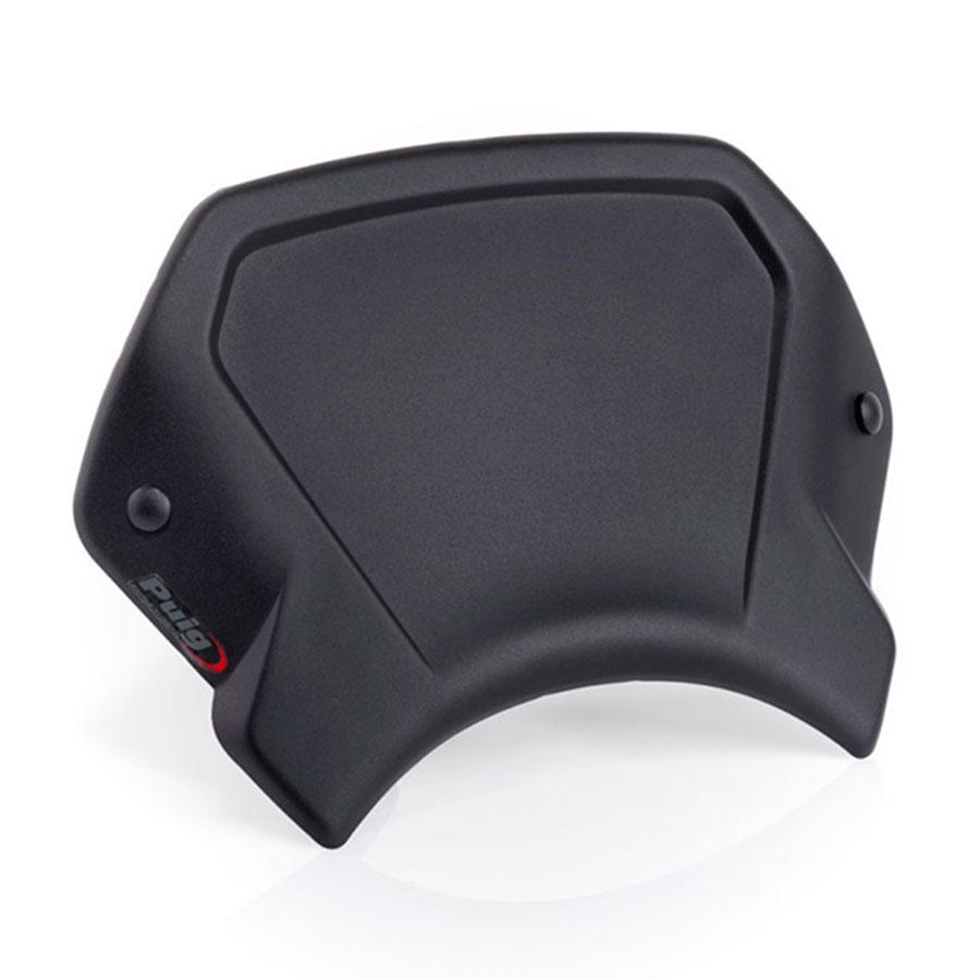 PLACA FRONTAL ALUMINIO PARA DUCATI SCRAMBLER C/NEG