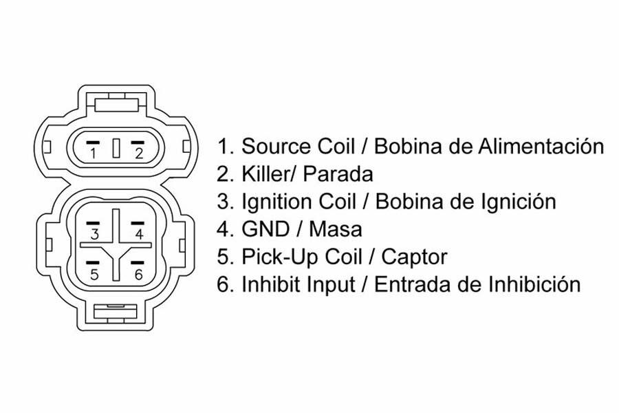 CDI BOBINA TECNIUM HONDA TRX 250     1080518