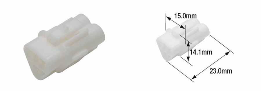 CONECTOR (BOLSA 5 UNIDADES) MACHO HERMÉTICO TOURMAX TIPO 090 (FRS)  ETP-49   89501028