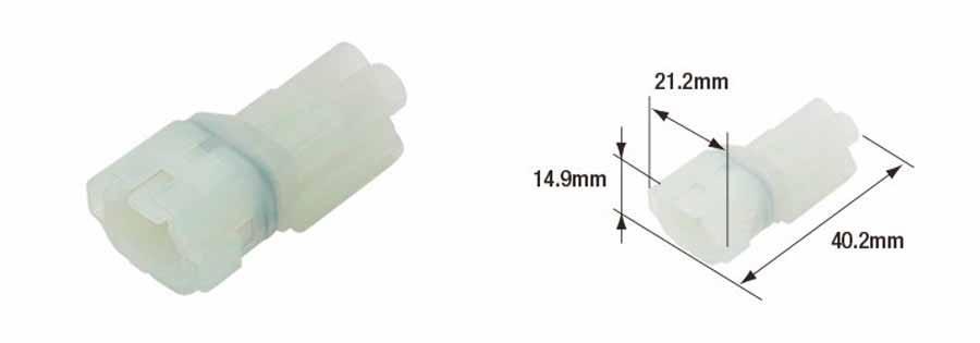 CONECTOR (BOLSA 10 UNIDADES) HEMBRA HERMÉTICO TOURMAX TIPO 090 (FRSH)  ETP-44   89501035