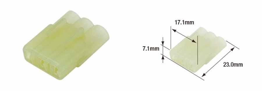 CONECTOR (BOLSA 10 UNIDADES) MACHO HERMÉTICO TOURMAX TIPO 090 (FRSH)  ETP-106   89501036