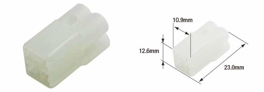 CONECTOR (BOLSA 5 UNIDADES) MACHO HERMÉTICO TOURMAX TIPO 090 (FRSH)  ETP-108   89501038