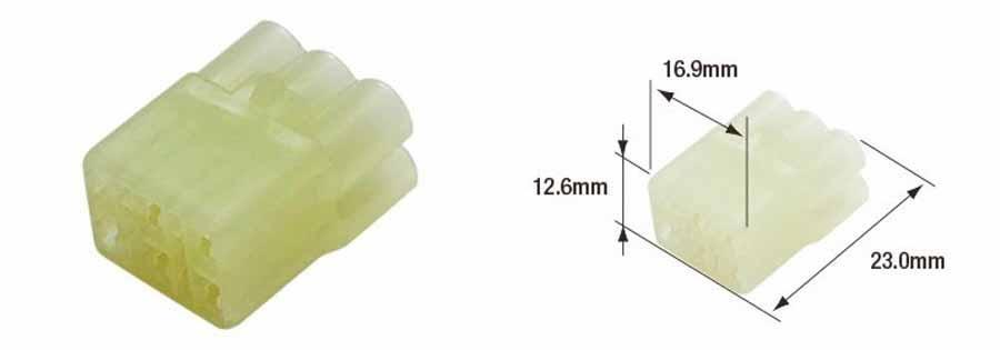 CONECTOR (BOLSA 5 UNIDADES) MACHO HERMÉTICO TOURMAX TIPO 090 (FRSH)  ETP-110   89501040