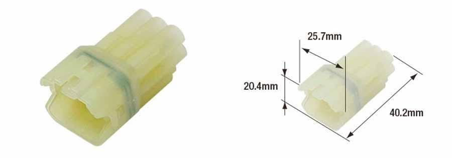 CONECTOR HEMBRA HERMÉTICO TOURMAX TIPO 090 (FRSH)  ETP-109   89501041