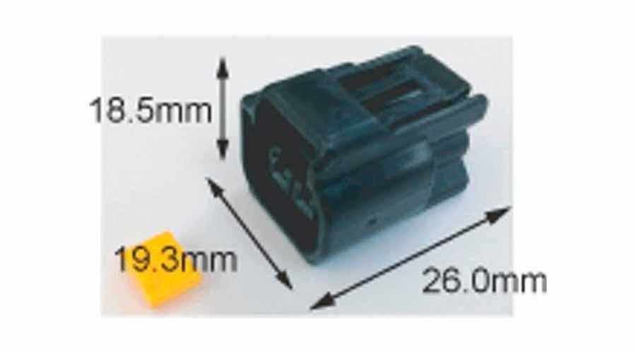 CONECTOR (BOLSA 10 UNIDADES) HEMBRA HERMÉTICO TOURMAX TIPO 090 (FRW)  ETP-58   89501048