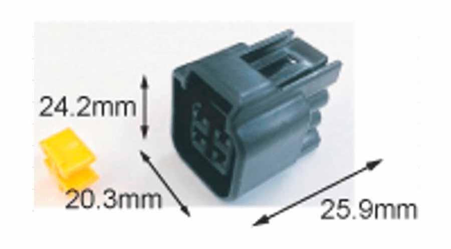 CONECTOR (BOLSA 5 UNIDADES) HEMBRA HERMÉTICO TOURMAX TIPO 090 (FRW)  ETP-60   89501050
