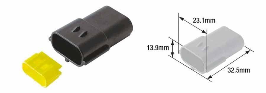 CONECTOR MACHO HERMÉTICO TOURMAX TIPO 070 (FRA)  ETP-113   89501056
