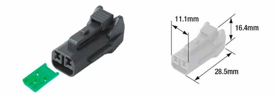 CONECTOR (BOLSA 5 UNIDADES) MACHO HERMÉTICO TOURMAX TIPO 060 (FRM)  ETP-96   89501063