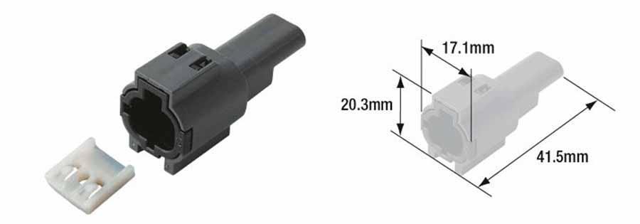 CONECTOR (BOLSA 5 UNIDADES) HEMBRA HERMÉTICO TOURMAX TIPO 060 (FRM)  ETP-95   89501064