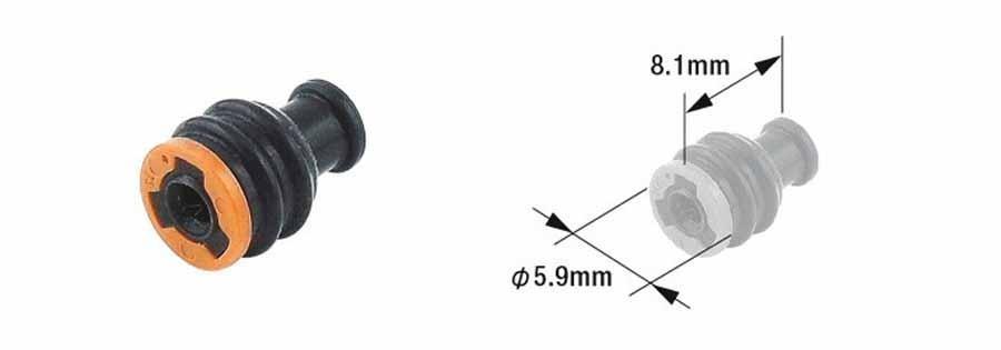 JUNTAS HERMETICAS (BOLSA DE 50 JUNTAS) CONECTORES TOURMAX TIPO 070 (FRY)  ETP-74   89501071