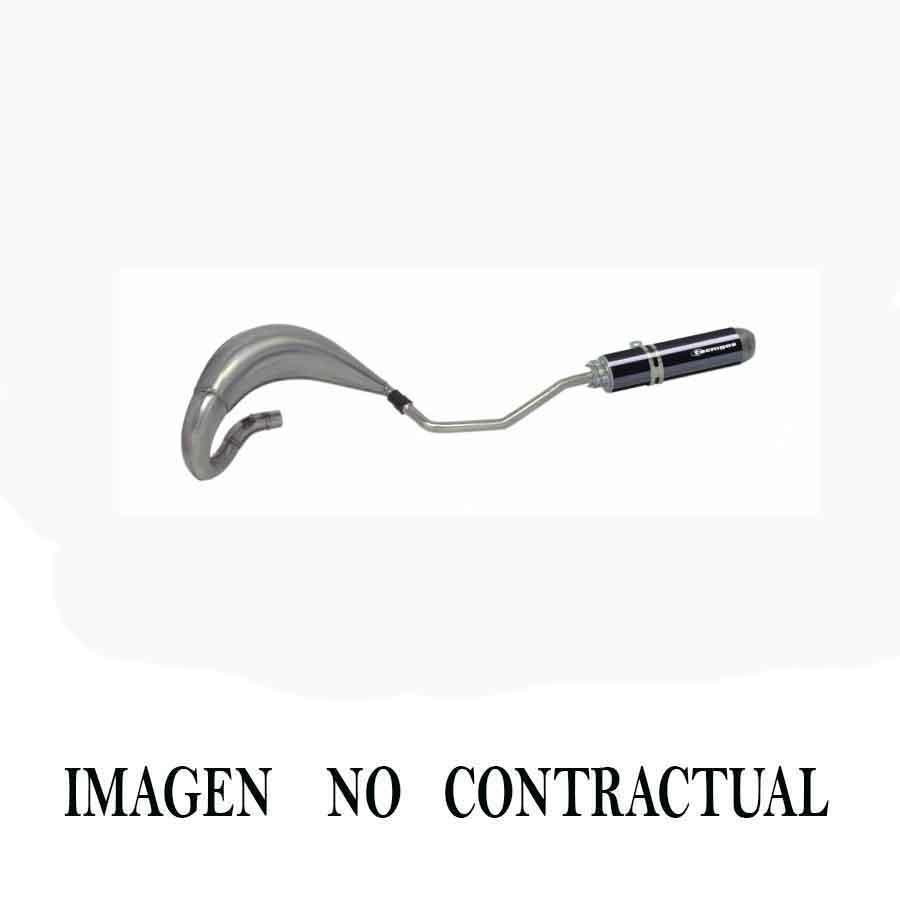 TUBARRO TECNIGAS  CE  E-NOX ACERO YAMAHA DT '04  / PGT XPS BLACK ALU. CE  061254121